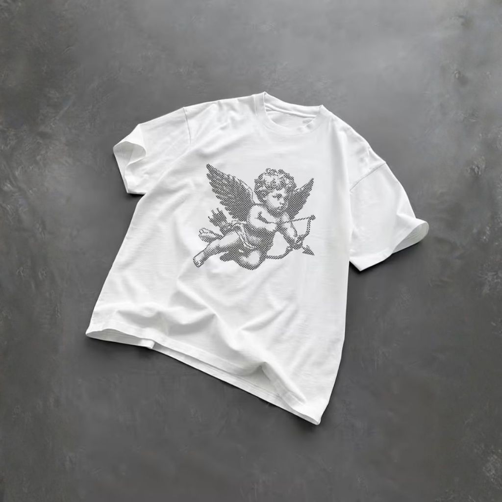 Camiseta Unissex Oversized Streetwear Lançamento Camisa Loose Fit Estampada