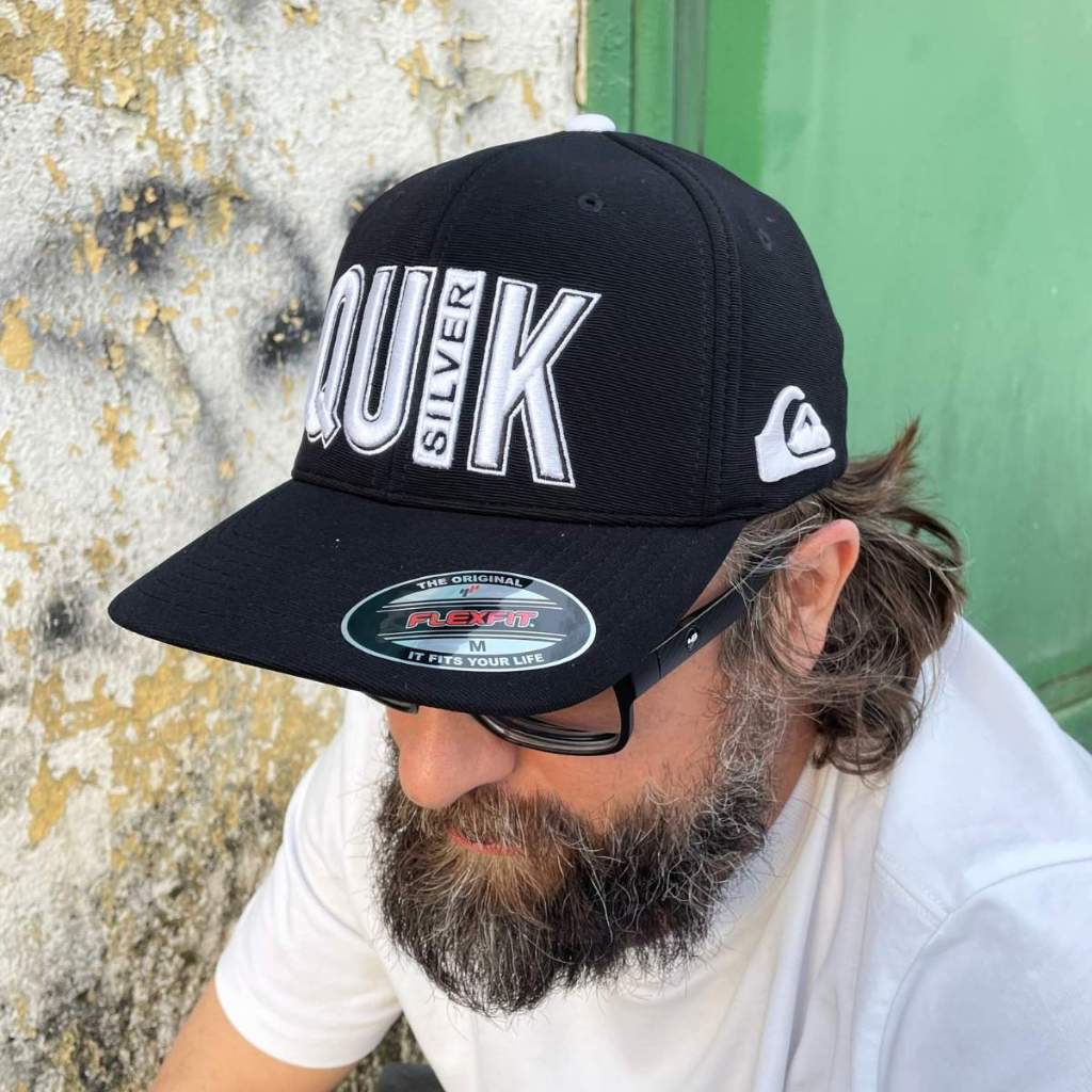 Boné Quiksilver Flexfit Emb Outdoor Black M