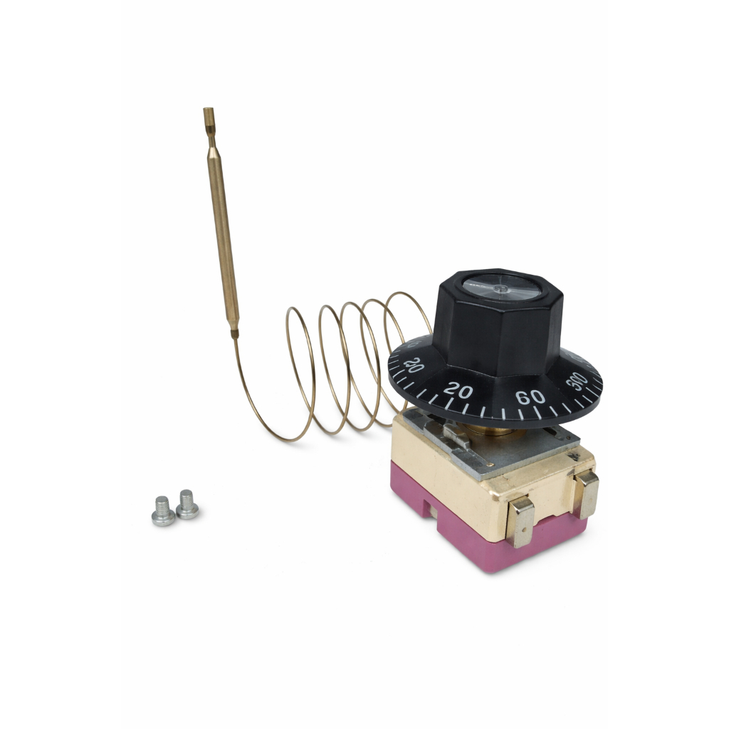 Termostato Bulbo Curto Marca Wanhe 16A 250V  capilar 700mm  50° a 300° Para forno e fritadeiras