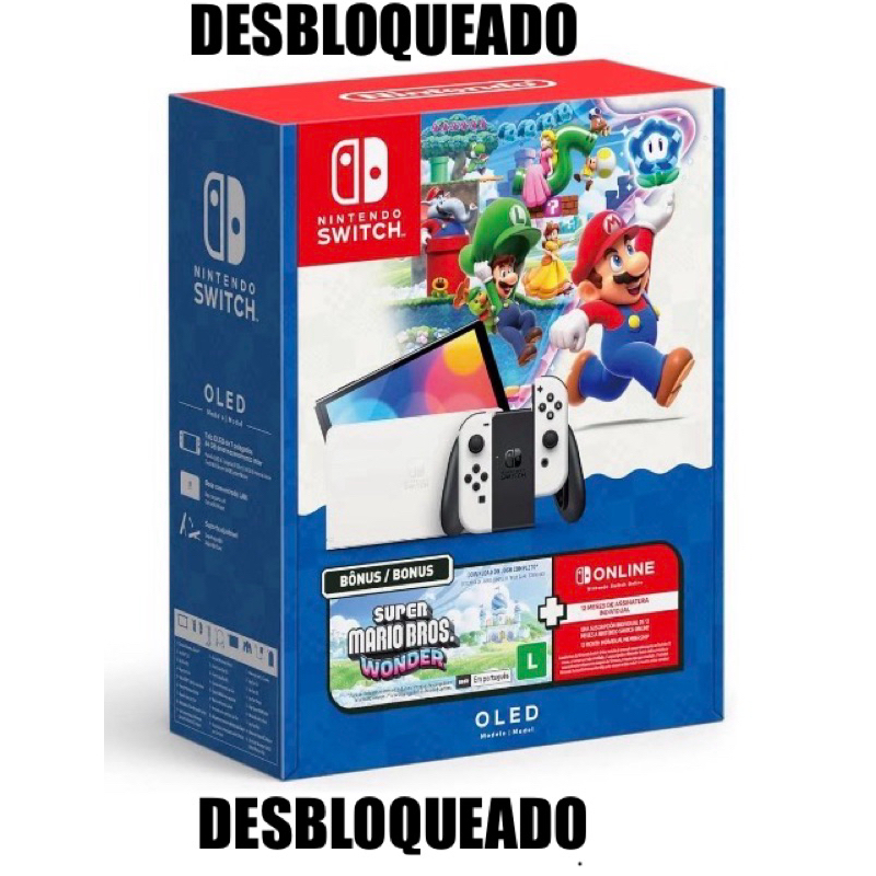 Nintendo Switch oled desbloqueado dual boot