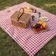 Toalha de Mesa Lomanu Enxovais em Tecido Oxford Xadrez Picnic 4, 6, 8, 10, 12 e 14 Lugares
