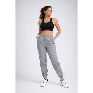 Calça de Ribana Moletonho Feminina Flanelada Com Regulador de Cintura em Oferta na Shopee