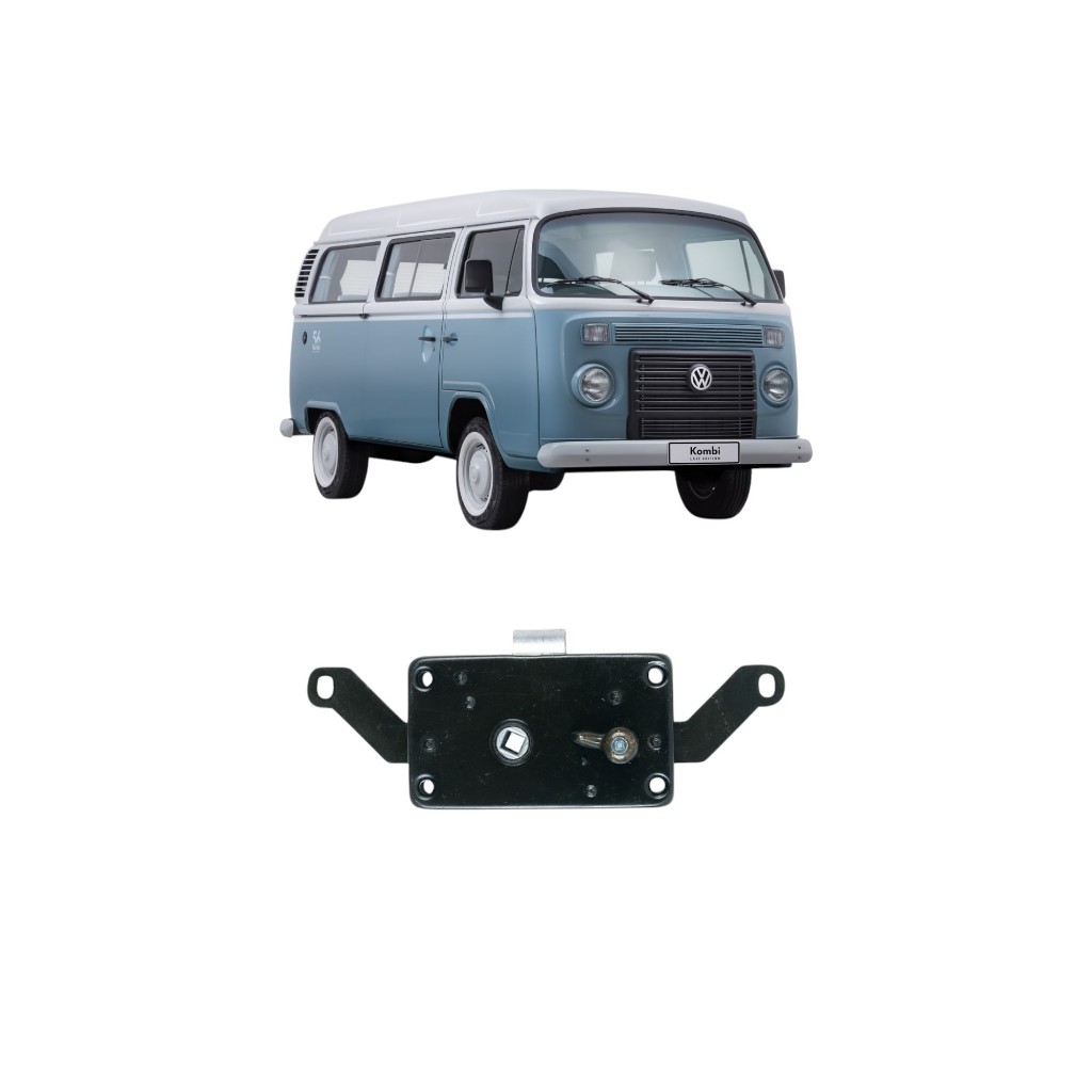 Fechadura Porta do Meio C/Trava Kombi Clipper.