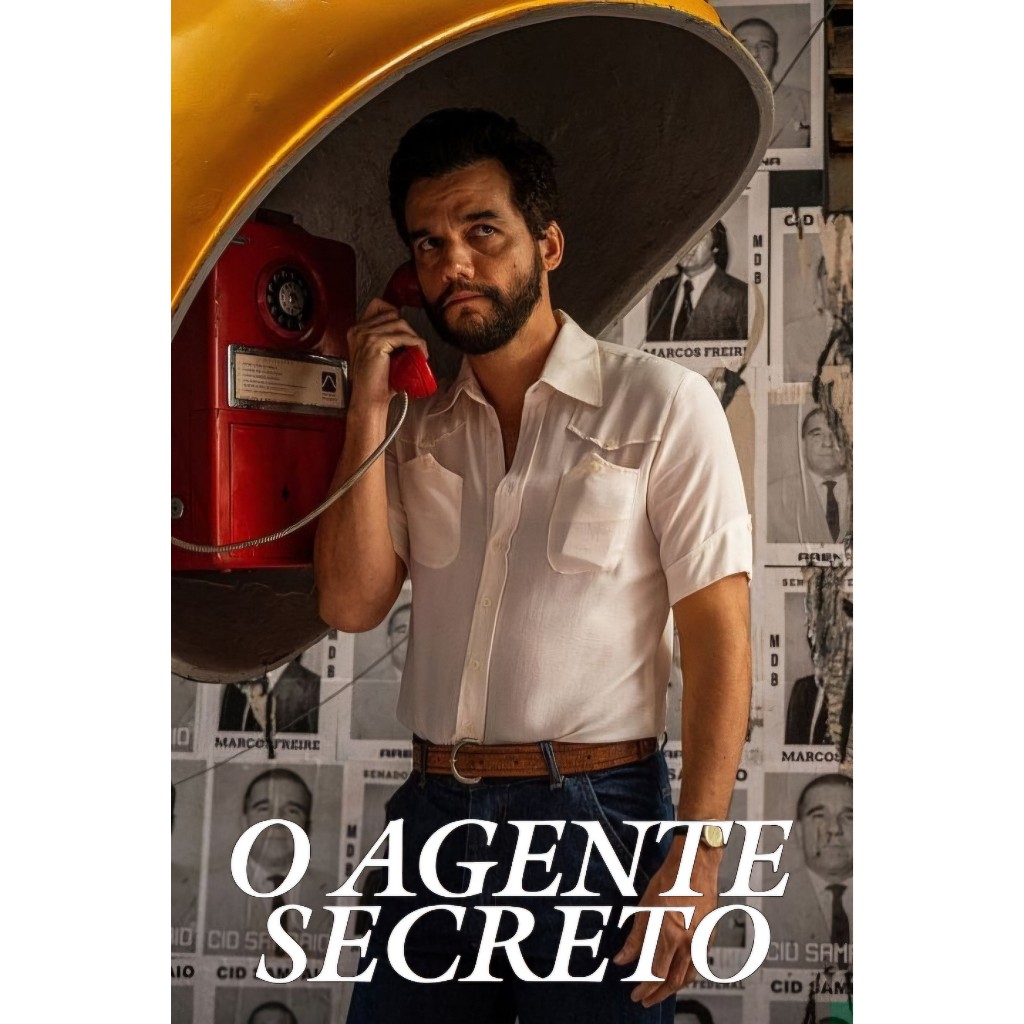 DVD O Agente Secreto - 2025 - (Nacional) - 1080p HD Por 25.99
