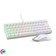 Kit Combo Teclado Mecanico Gamer + Mouse Gamer com Fio RGB Branco Reaver Clanm