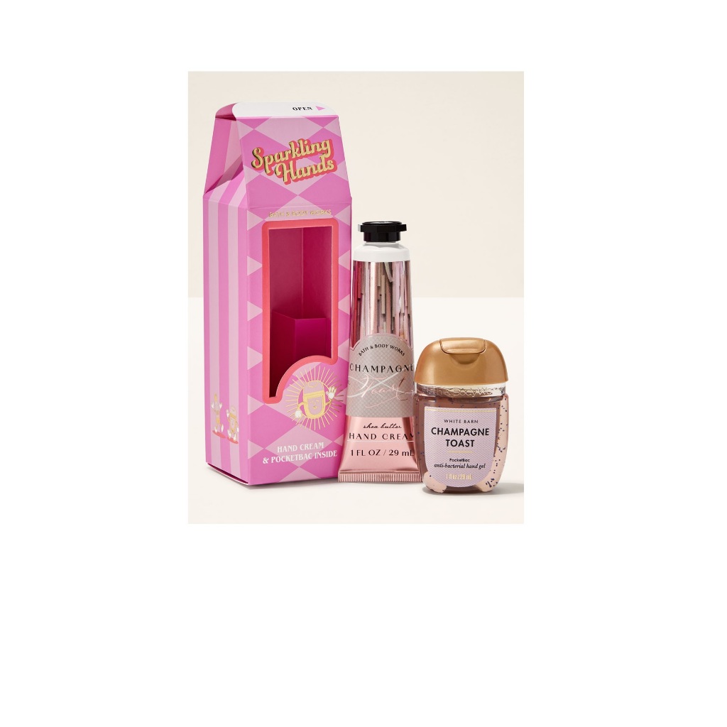 Kit Presente Champagne Toast Gift Set Bath and Body Works