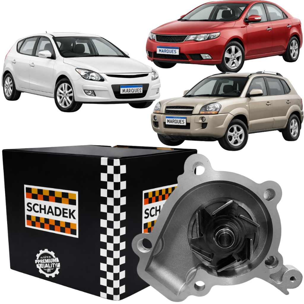 Bomba De Água Hyundai Elantra i30 Tucson  Kia Cerato Sportage  2.0 em Oferta na Shopee