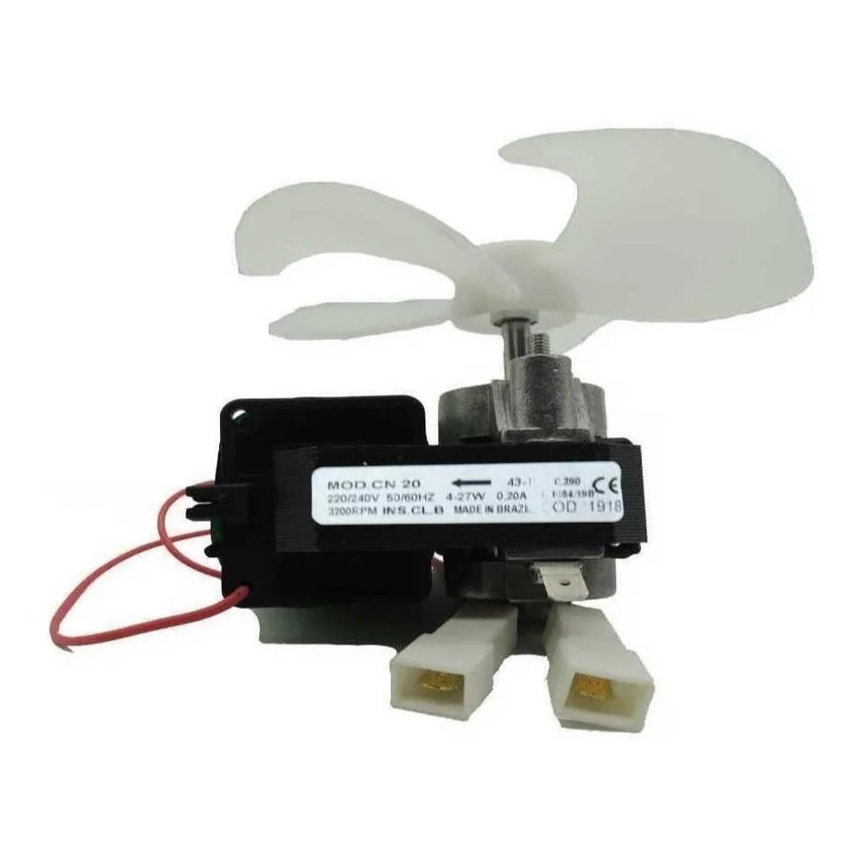 Micro Motor Ventilador Gelopar Cn20 Com Hélice Gptu-40 1918