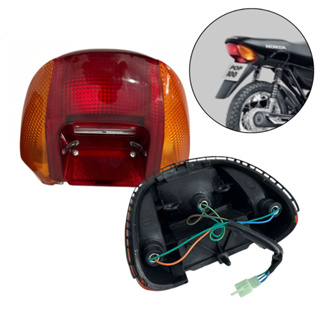 Lanterna Traseira Honda Biz 100 98 a 05 Pop 100 07 a 15 Lente Acrílico em Oferta na Shopee