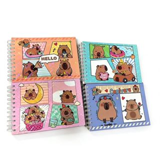 Livro de colorir capivara 48 folhas c/acetato com capa brilhante em Oferta na Shopee