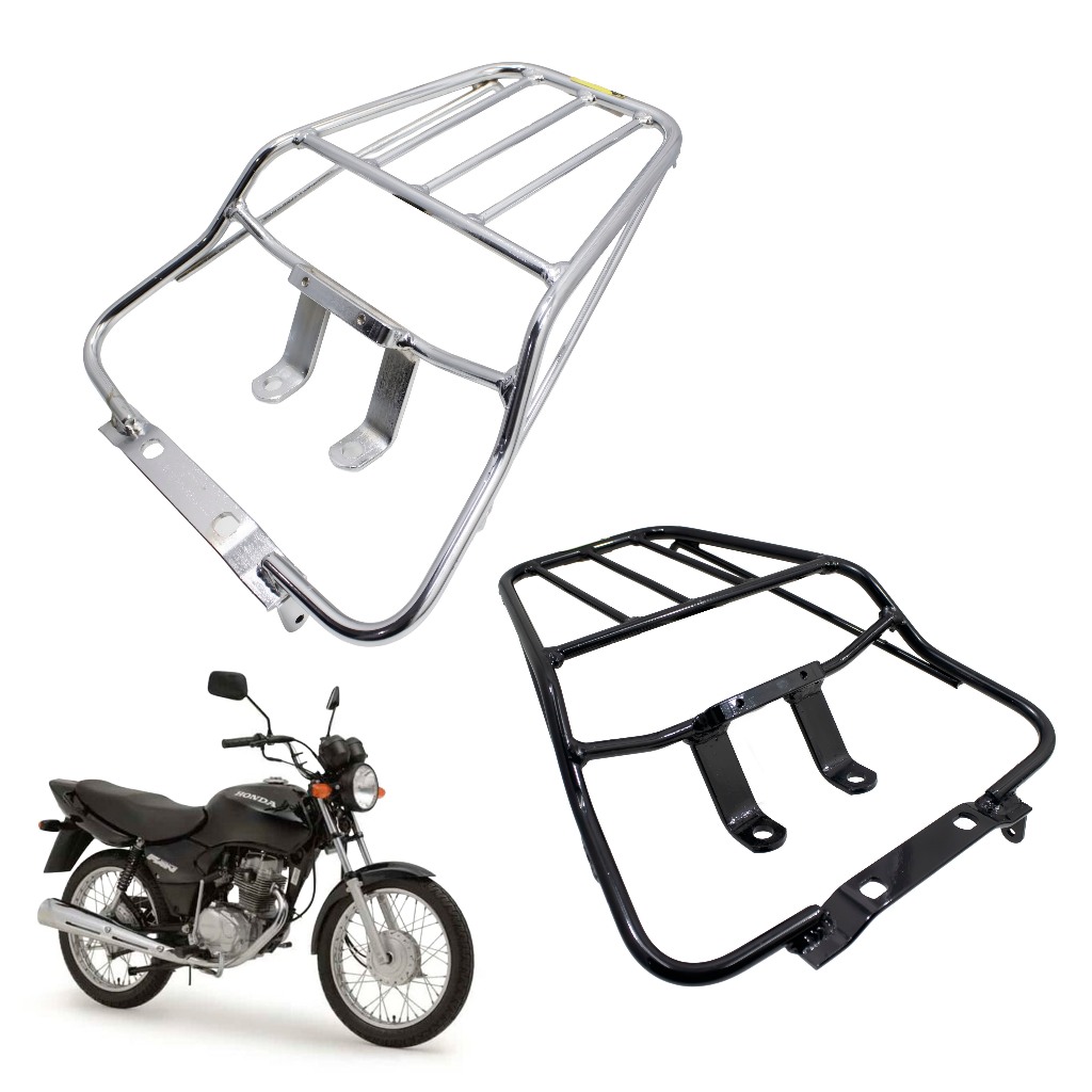 Bagageiro Cg 125 2000 A Ate 2004 Modelo Sansão Maciço