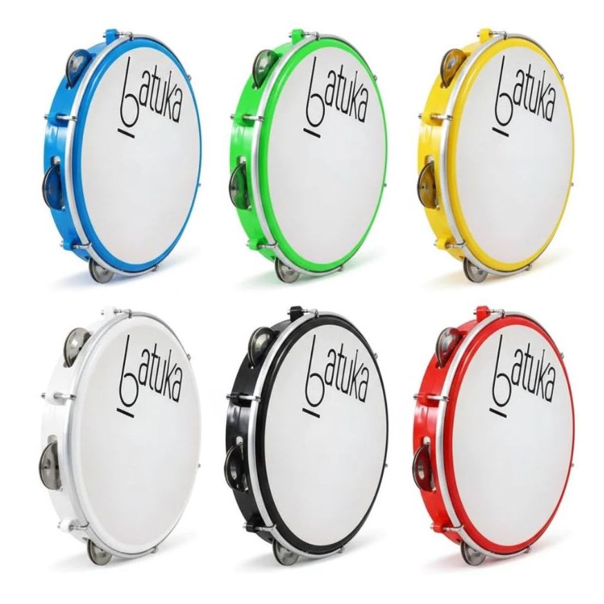 Pandeiro Luen 10" Pele Leitosa ABS - 40062