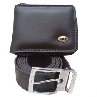 KIT CARTEIRA DE ZÍPER MASCULINA E CINTO SOCIAL em Oferta na Shopee