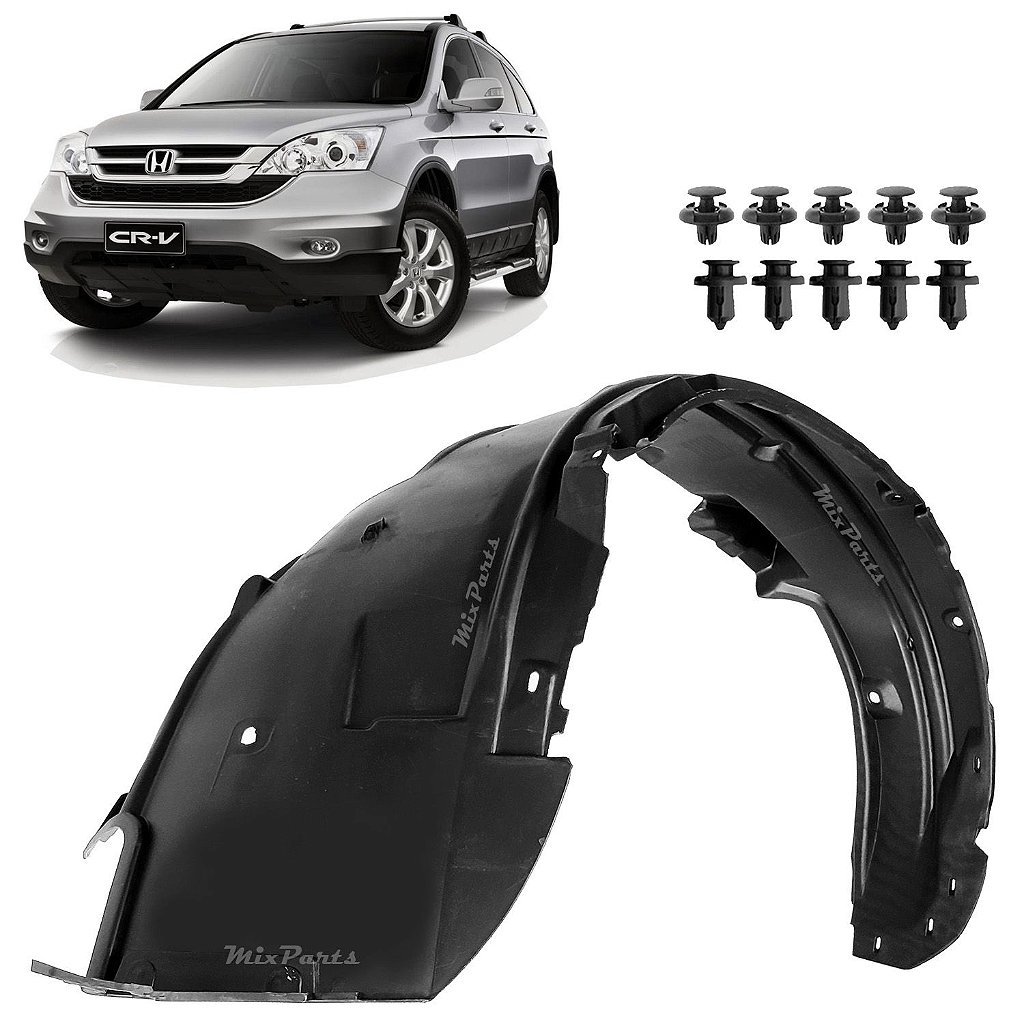 Parabarro Dianteiro Honda Crv 07 08 09 2010 2011 Com Buchas Lado Esquerdo-Motorista