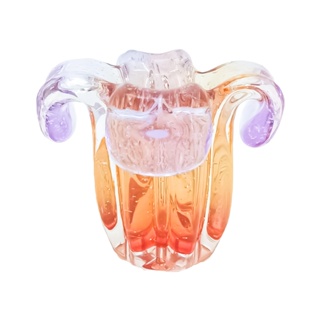 Vaso De Vidro Decorativo Murano Sala Aparador Moderno Vitra Multicolor Luxo em Oferta na Shopee