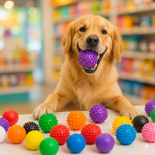 KIT BOLINHAS COM CRAVO PARA MASSAGEM FISIOTERAPIA E PARA CACHORRO PETSHOP COLORIDAS MINI BOLA VINIL em Oferta na Shopee