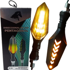 Pisca Led Sequencial Esportivo Arrow Motos Universal Cb 300 Cbx 250 Twister Titan 150 2008 Par