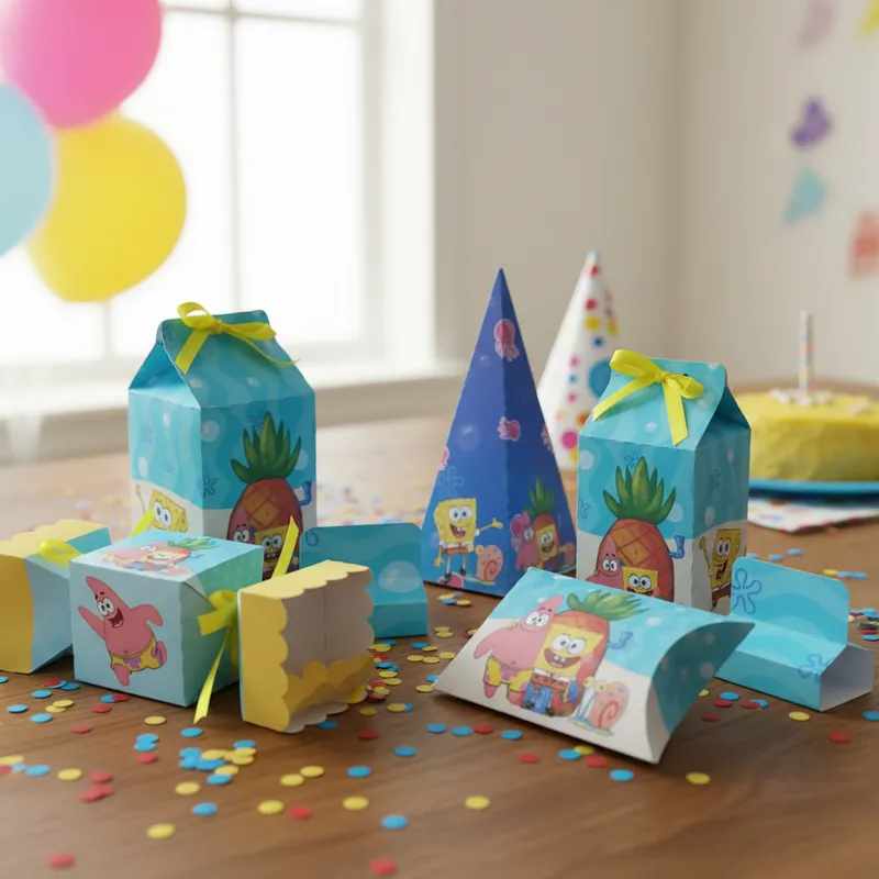 Kit Lembrancinha Bob Esponja Festa Infantil Aniversário Decoração