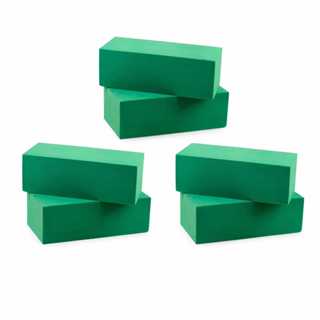 Kit 6 Tijolos de Espuma Floral para arranjos de flores naturais em Oferta na Shopee