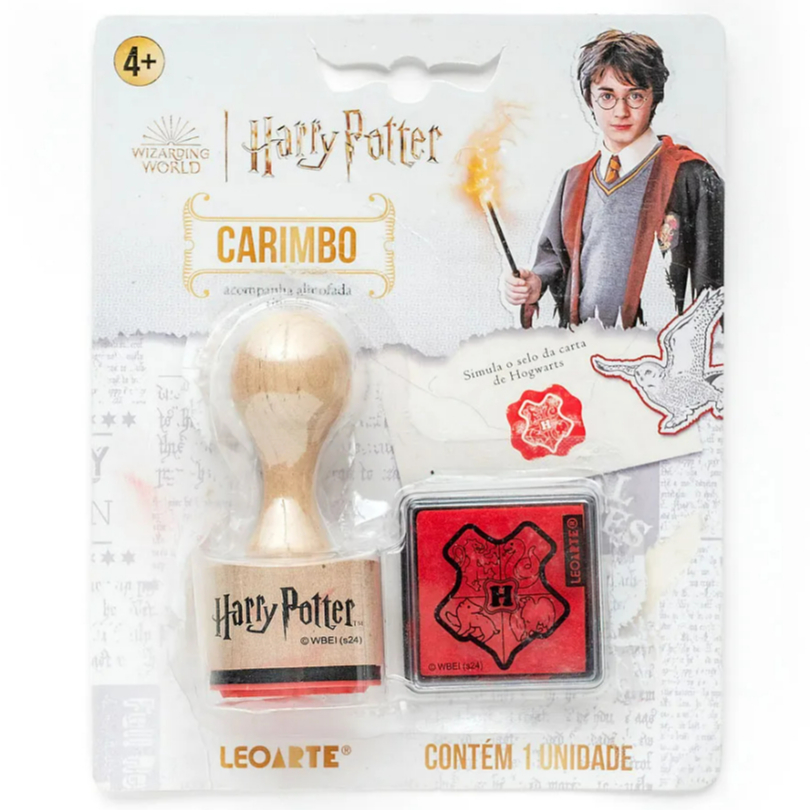 Carimbo Selo Carta Hogwarts Bruxinho Mágico