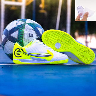 Chuteira Futsal salão PROFISSIONAL BUMB + PALMILHA quadra oferta unica coloda e costurada