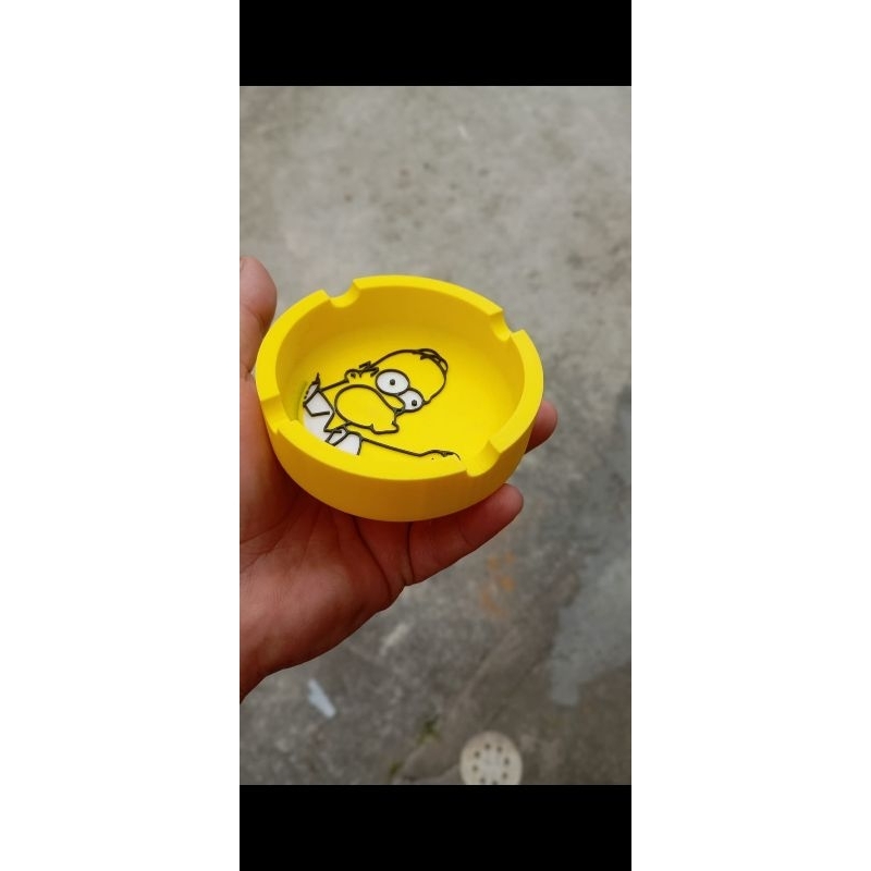 Cinzeiro divertido do Homer simpson