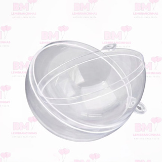 30  Esferas Acrílica 6,5 cm - Enfeite de natal -  Porta foto - Bola de natal -  Lembrancinhas para personalizar em Oferta na Shopee