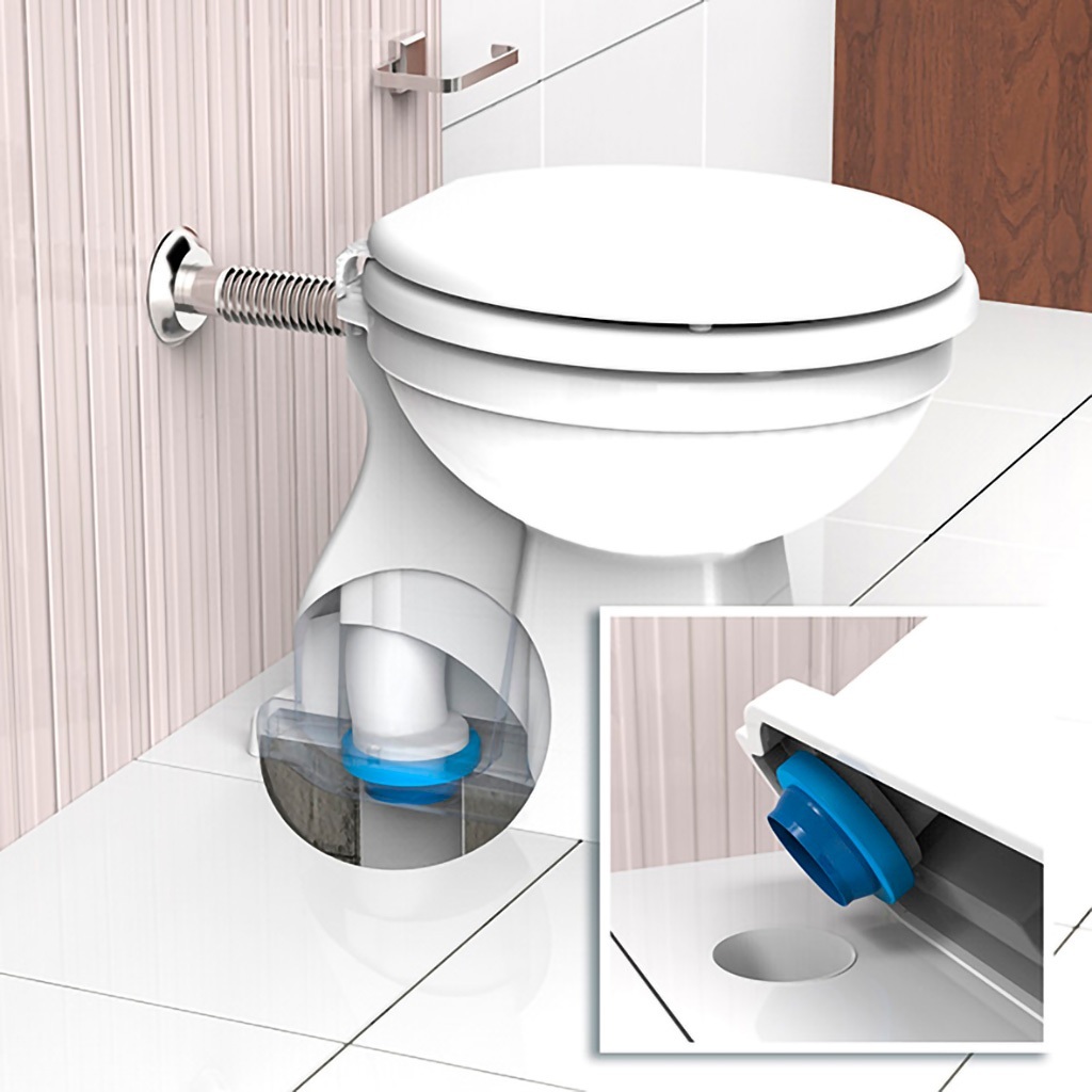 Anel de Vedação e Parafusos de Fixação Para Vaso Sanitário - Acaba Com Problema no seu Vaso