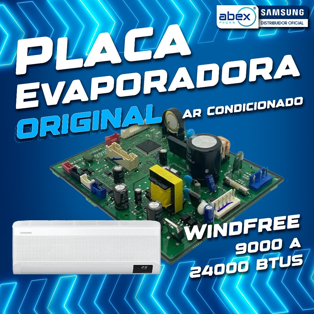 Placa Principal Evaporadora Ar Condicionado Samsung Ar12bshzcw Ar12bvfaaw DB92-0