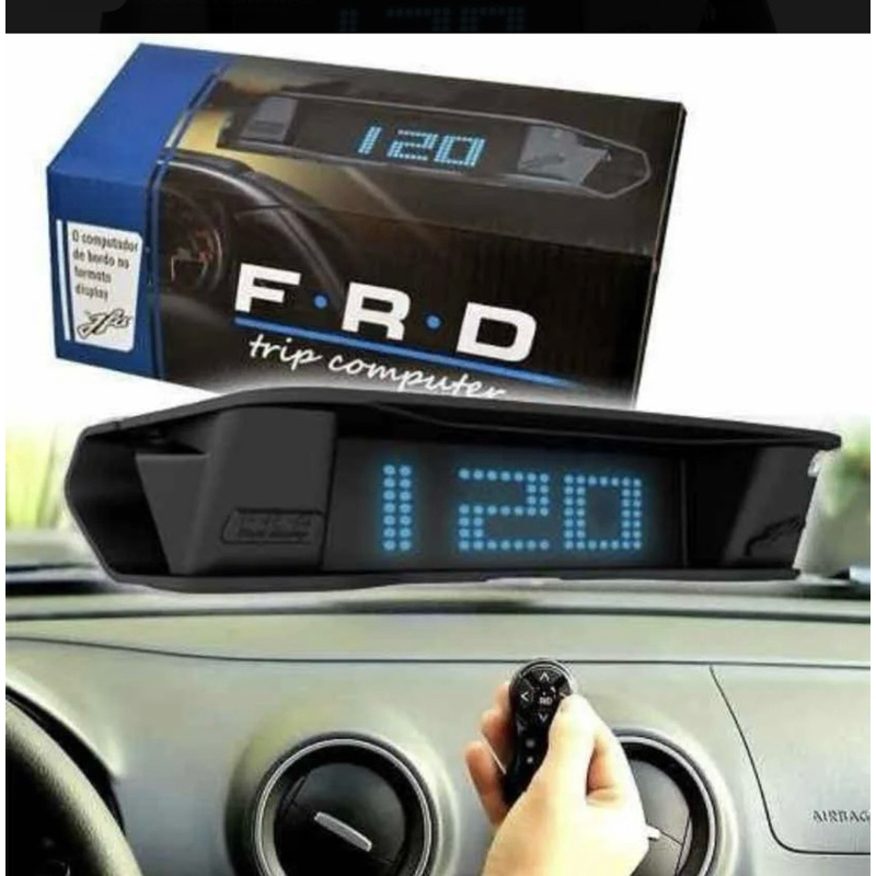 Computador De Bordo Universal Frd Com Display Jfa 341 Preto