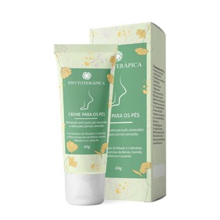 Creme de Hidratação para Pés e Pernas - Com óleos essenciais - 60g em Oferta na Shopee