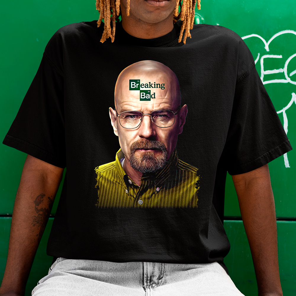 Camisa Camiseta basica e Oversized Breaking Bad walter white filme movie Estilosa em algodao Unissex