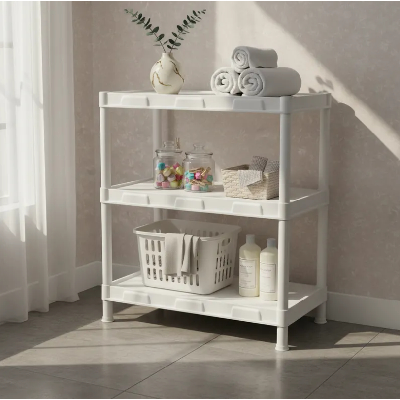 Estante Modular Flexa Branca 3 Prateleiras - 419