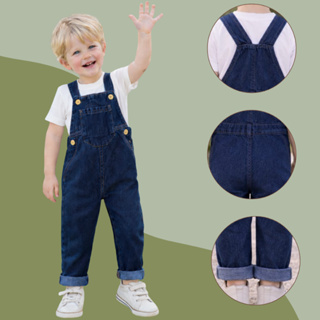 Macacão Jardineira Calça Jeans Infantil Menino 1 A 3 Anos em Oferta na Shopee