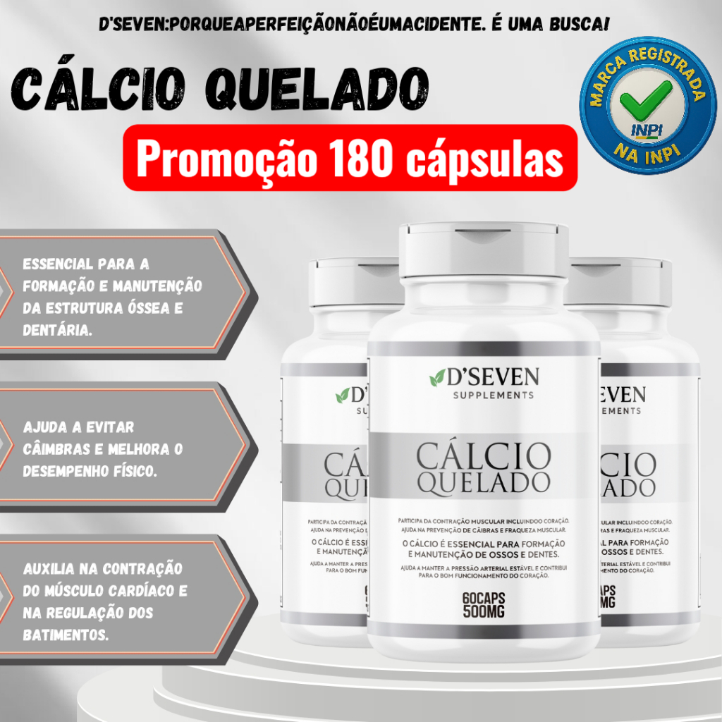 CALCIO QUELADO PURO- CALCIO QUELATO 100% SUPLEMENTO ALIMENTAR DE QUALIDADE E CALCIO CONCENTRADO