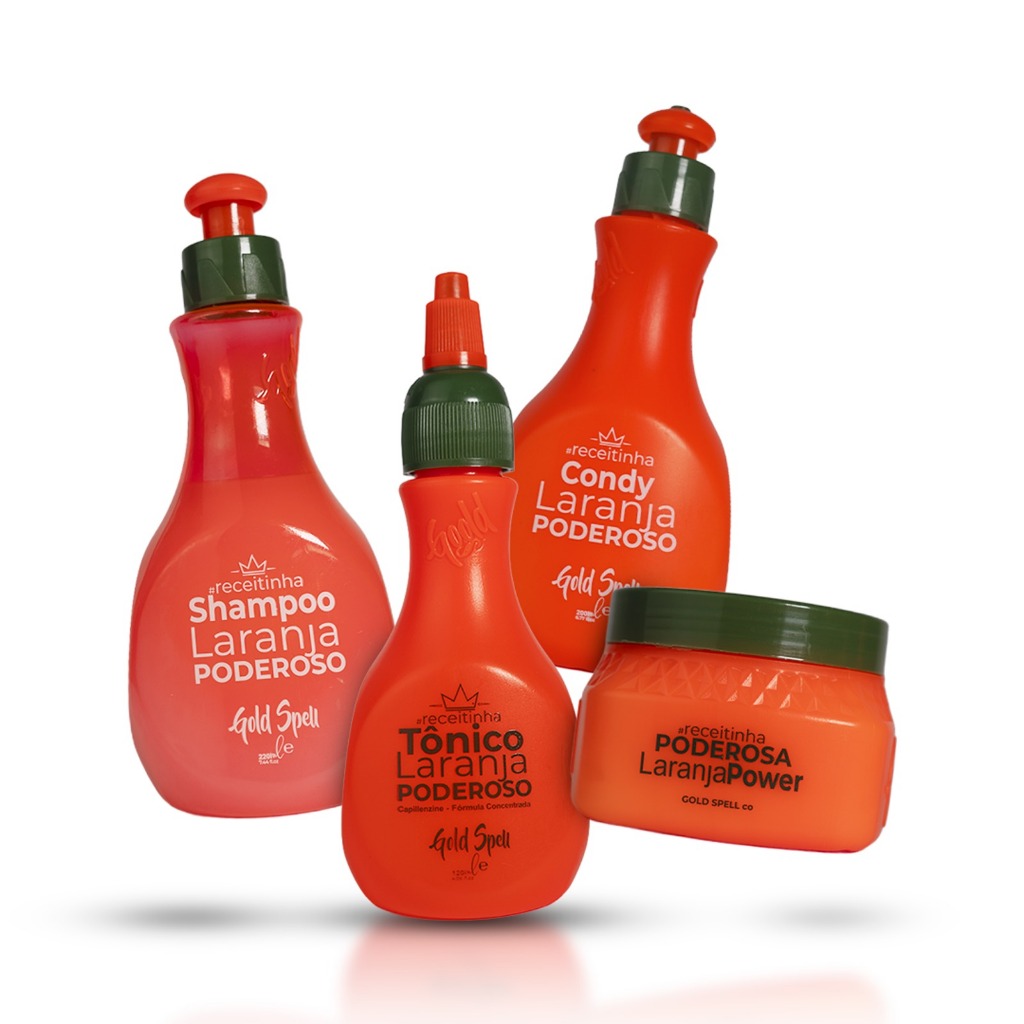 Gold Spell - Nova Linha do Tonico Poderoso Power - força - Brilho e crescimento dos fios em Oferta na Shopee