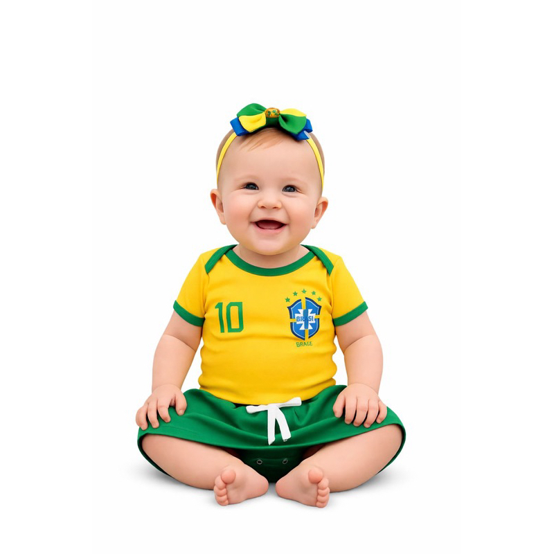 body bebê seleção brasileira Brasil