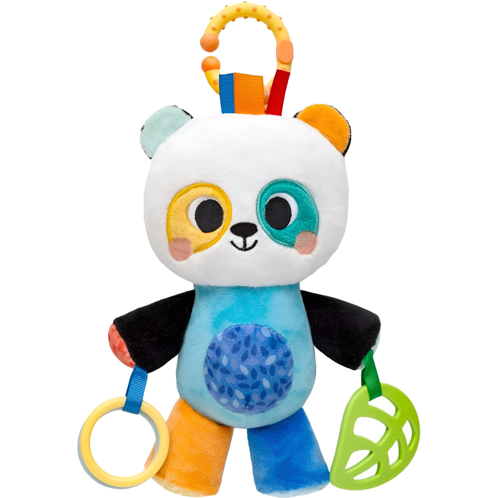 Brinquedo Educativo Buba Panda Treme Treme Zoo Sensorial Bebê Com Mordedor Colorido 16135