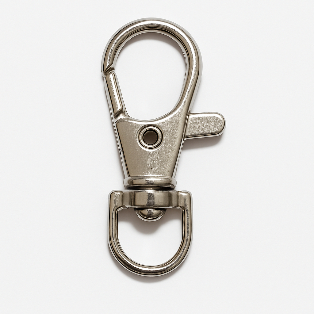 Kit com 50 ou 100 mini Mosquetões Giratórios 23 mm – Para Produção, Resistência e Qualidade em Oferta na Shopee