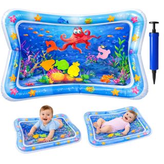 Tapete Infantil Bebê Inflável com Água para Atividades Sensorial Almofada Tummy Time Menino e Menina em Oferta na Shopee