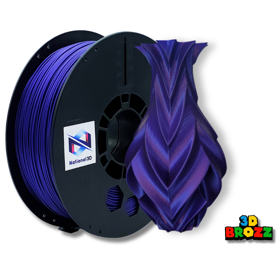 FILAMENTO PLA MAX HIGH SPEED ROXO VIOLETA NATIONAL 3D - 1KG