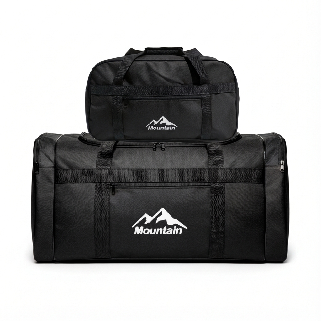 Kit 2 Bolsas de Viagem GG + M Gigante Grande Ferias Passeio Casal Natal Unissex Entrega Rapida