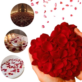 Kit 1000-4000 Pétalas Artificiais Vermelhas Branca Coloridas Decoração Casamento Kit Romantico em Oferta na Shopee