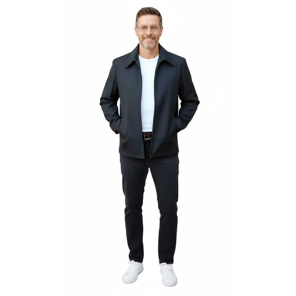 Jaqueta Kaban Masculina Chronos Oxford Premium Forrada Inverno Social