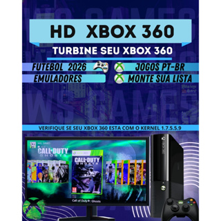 HD Externo para Xbox 360 | Jogos Selecionados | Pronto para Usar em Oferta na Shopee