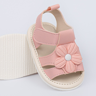 Sandália Infantil Feminina Floral Rosa Bebê Confortável Menina em Oferta na Shopee