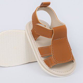 Sandália Infantil Marrom Sandalinha Para Bebê Confortável Menino em Oferta na Shopee