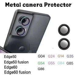 Película Protetora de Lentes de câmera Lisa de metal para MotorolaG04 G24 G14 G35 G54 G84 G85 G86 Edge50/60/70Fusion G17