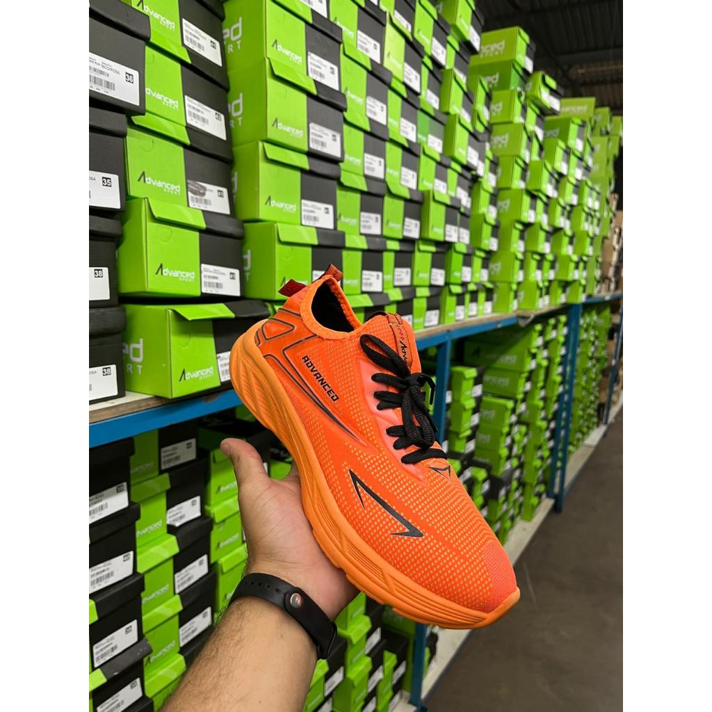 Tênis Esportivo Masculino Run Pró Caminhada Corrida Academia Caminhada Treino Macio Antiderrapante