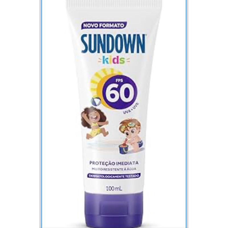 Protetor Solar Sundown® FPS60 Kids 100ml